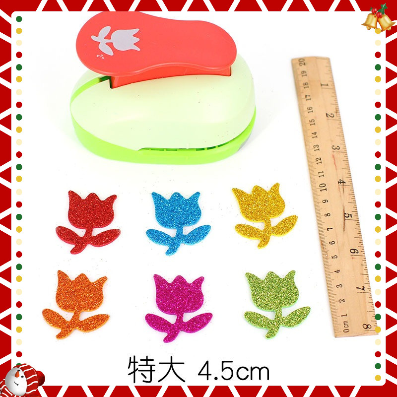 Dập hoa trợ lực size 4,5cm dùng trang trí thủ công mầm non KM:8820