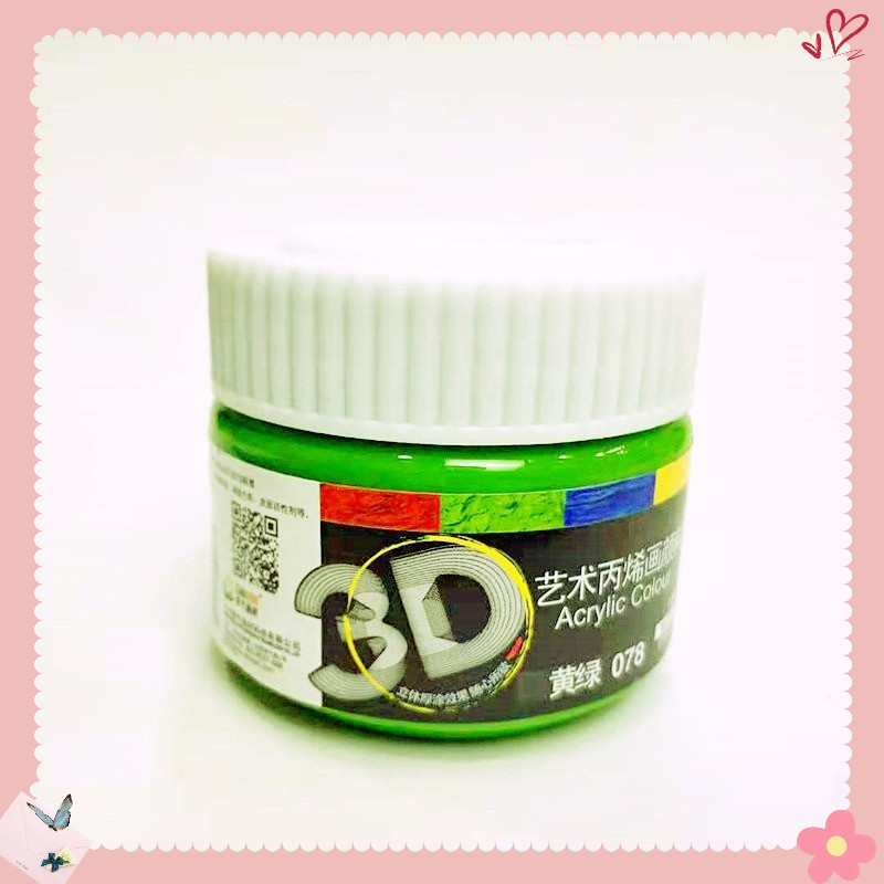 Màu acrylic 3D 300ml , màu vẽ mỹ thuật trên vải mọi chất liệu