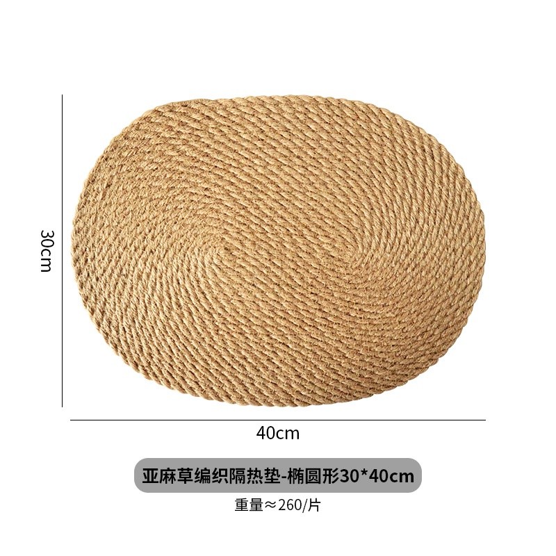 Phên tròn thừng đay Trang Trí  deco làm handmade chụp sản phẩm Làm Phụ Kiện dây thừng