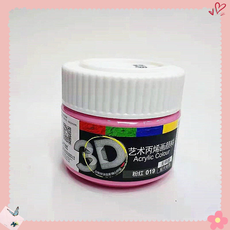 Màu acrylic 3D 300ml , màu vẽ mỹ thuật trên vải mọi chất liệu