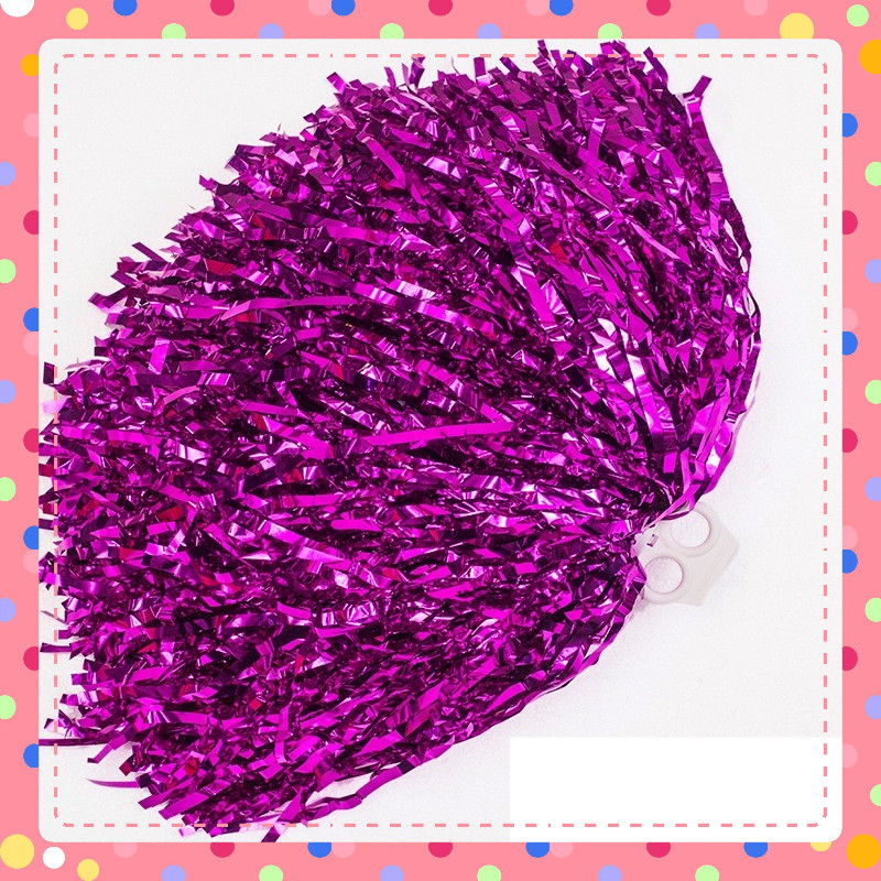 Bông tua thể dục - Bông tua cổ vũ loại đẹp 30cm 7 màu - Đồ dùng mầm non  ( giá 1 đôi )