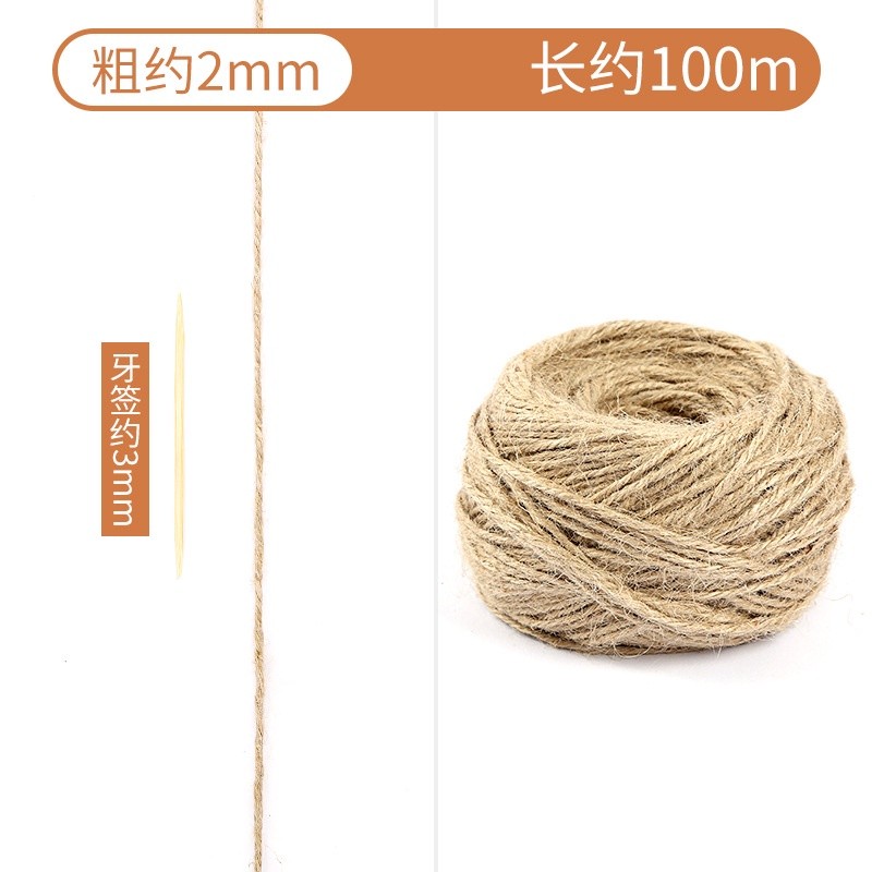 Dây thừng dây đay, dây thừng gai  làm handmade thủ công trang trí