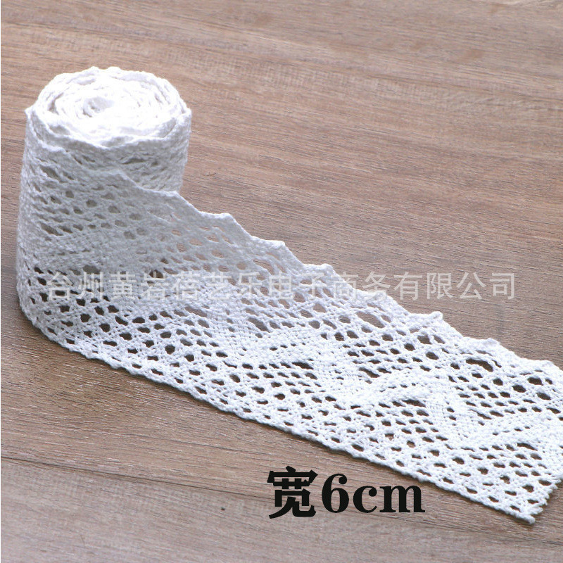 Ren Chỉ Trắng Trang Trí  diềm khung sản phẩm Handmade - Steam mầm non set 5 mét/1 cuộn
