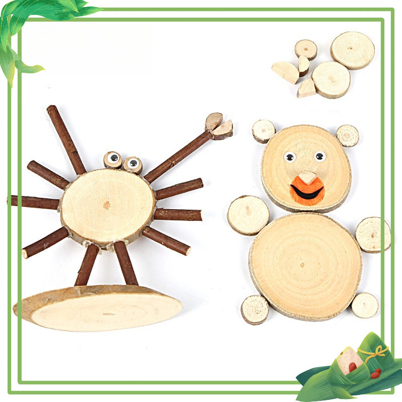 Cành trang trí thủ công làm handmade vật liệu tự nhiên Steam mầm non - học sinh