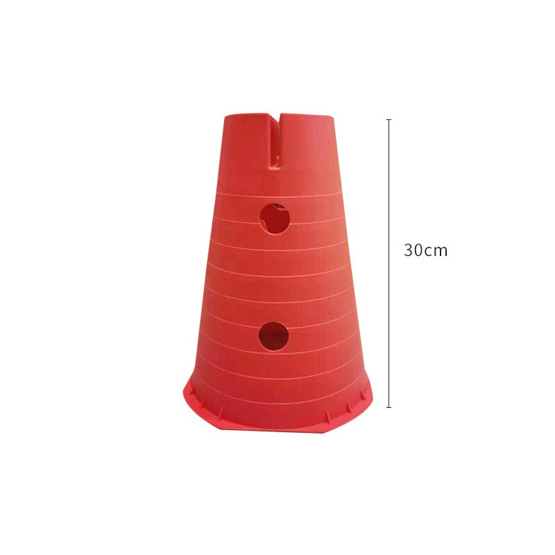 Set bộ 8 chóp nón 4 gậy ( chóp cao 30cm) chóp vận động mầm non - tiểu học