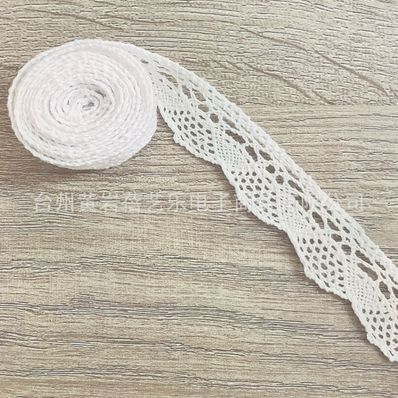 Ren Chỉ Trắng Trang Trí  diềm khung sản phẩm Handmade - Steam mầm non set 5 mét/1 cuộn