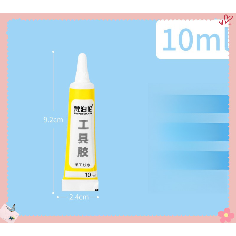 Một chai keo sữa dán, keo cồn làm thủ công tự làm Cuteroom 10 -30ml dùng mầm non - tiểu học