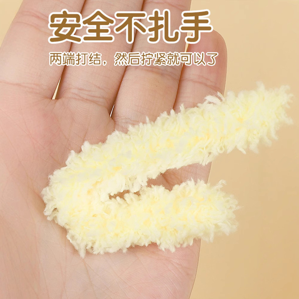 Dây kẽm nhung sợi  15mm, dùng để làm búp bê thủ công, cún con, cún con giả bằng len