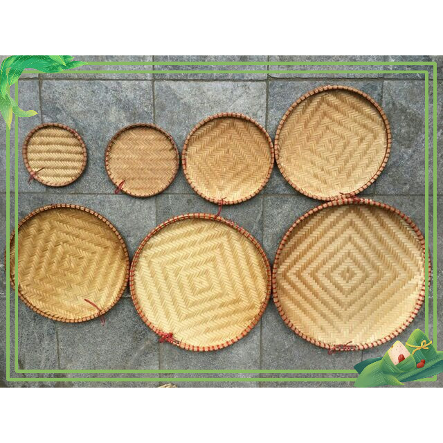 Mẹt tre đan Size 20-25-30-35-40 cm trang trí mầm non ,đạo cụ chụp ảnh, decor handmade