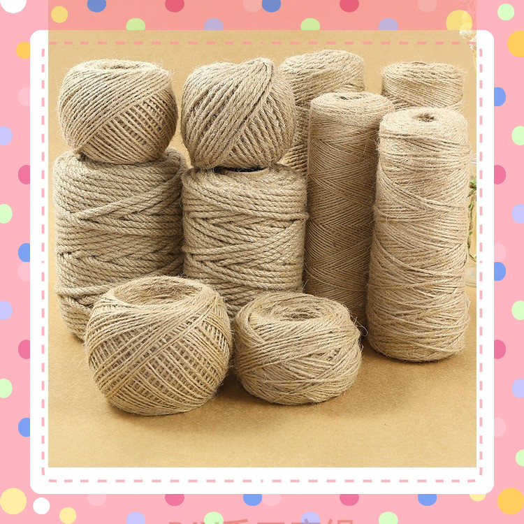 Dây thừng dây đay, dây thừng gai  làm handmade thủ công trang trí