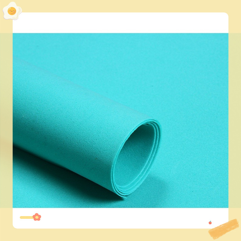 Mút xốp eva làm đồ dùng thủ công mầm non khổ 46x130cm dày 5mm