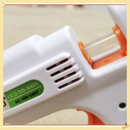 Súng  keo trắng 601 SD-A 20W gắn keo nến bé 7mm Hàng loại I