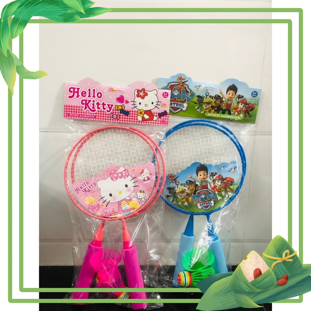 Bộ vợt cầu lông mini cho bé đồ chơi cầu lông vận động