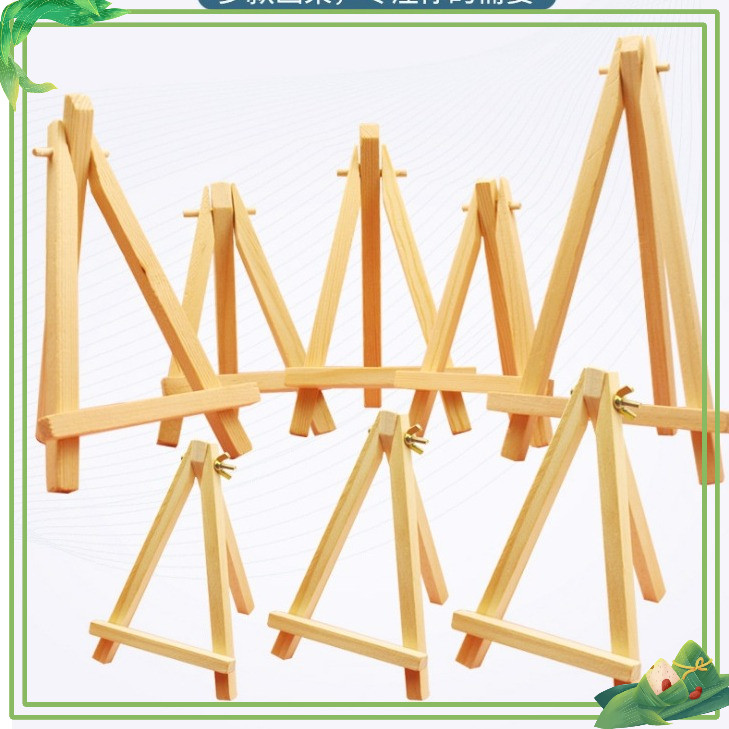Giá kệ trưng bày trang trí tranh bằng gỗ mini deco sản phẩm