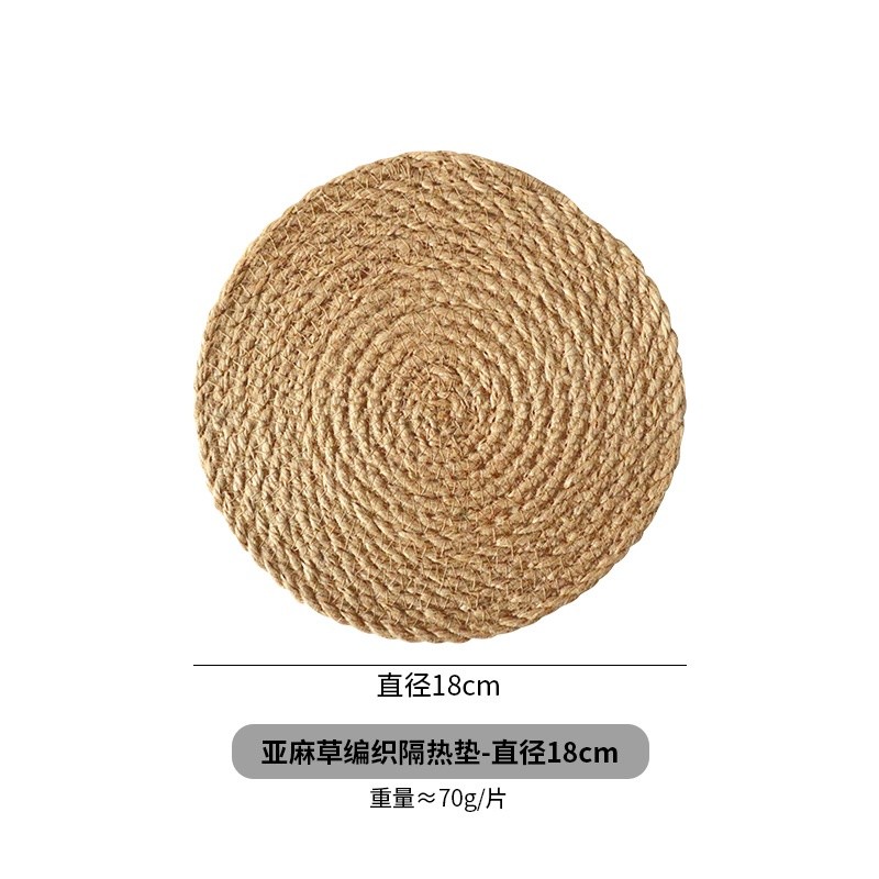 Phên tròn thừng đay Trang Trí  deco làm handmade chụp sản phẩm Làm Phụ Kiện dây thừng