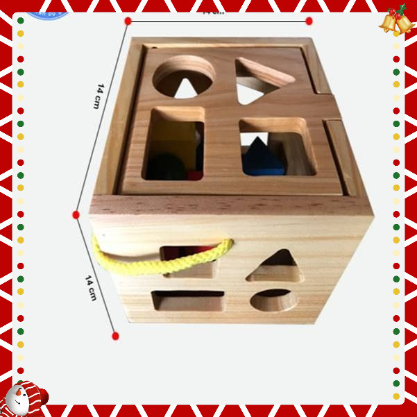Đồ Chơi Hộp Thả Khối Đa Năng Nhiều Màu Sắc Cho Bé 1-3 Tuổi (Hàng Việt nam)