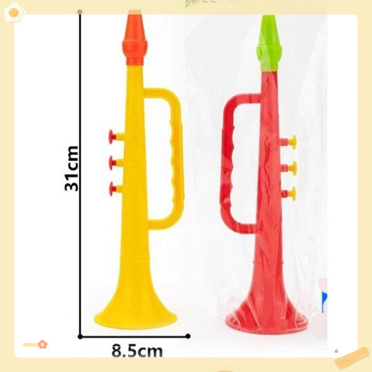 Đồ chơi kèn Trumpet bằng nhựa T89 chất liệu an toàn cho bé