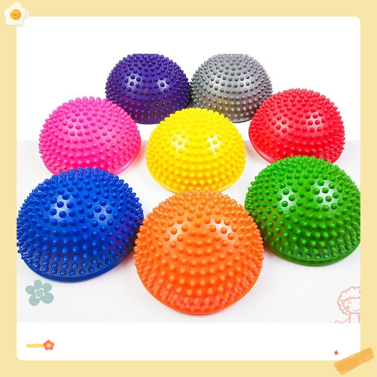 BÓNG GAI CÂN BẰNG CHÂN có gai tạo cảm giác chân Kick thươc 15x16x9cm