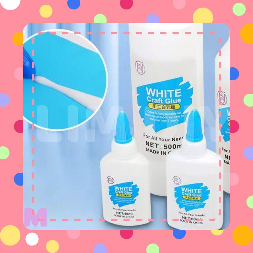 Keo sữa làm đồ thủ công dán được trên nhiều chất liệu, craft glue làmđồ handmade DIY