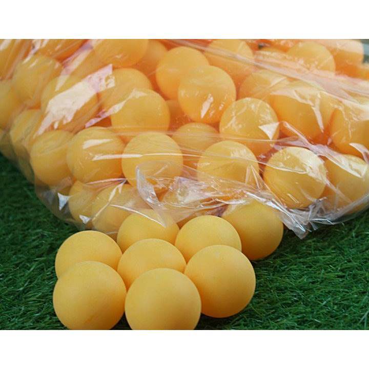 Combo 10 quả bóng bàn tập luyện   2 màu trắng và vàng