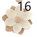 Nơ Vải bố handmade trang trí quà tặng lễ hội, Steam mầm non ( Combo 5 cái)