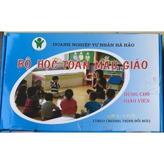 Bộ đồ học toán 3 - 4 - 5 tuổi theo chủ đề dành cho giáo viên mầm non