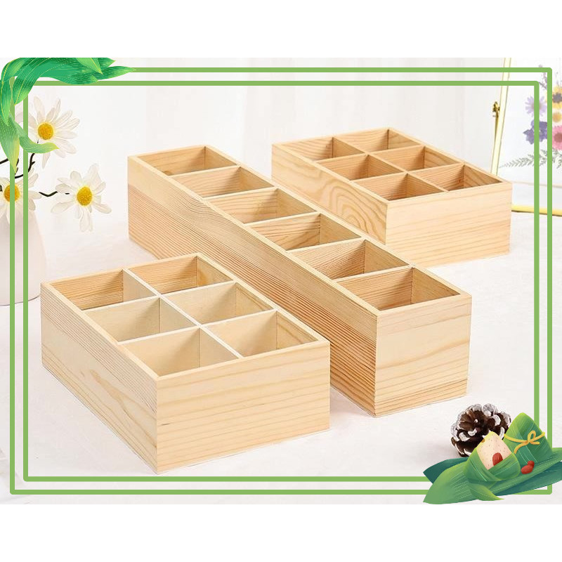 Đồ dùng Giáo cụ Montessori - Khay gỗ đựng đồ dùng trang trí nhà cửa