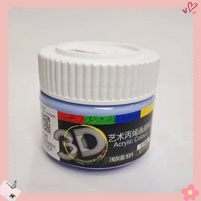 Màu acrylic 3D 300ml , màu vẽ mỹ thuật trên vải mọi chất liệu