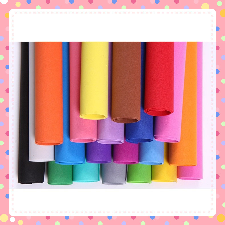 Mút xốp làm thủ công eva khổ 50x120cm dày 2mm