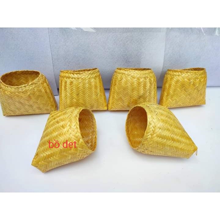 Đồ mây tre đan thủ công trang trí góc STEAM deco chợ quê  mầm non - tiểu học