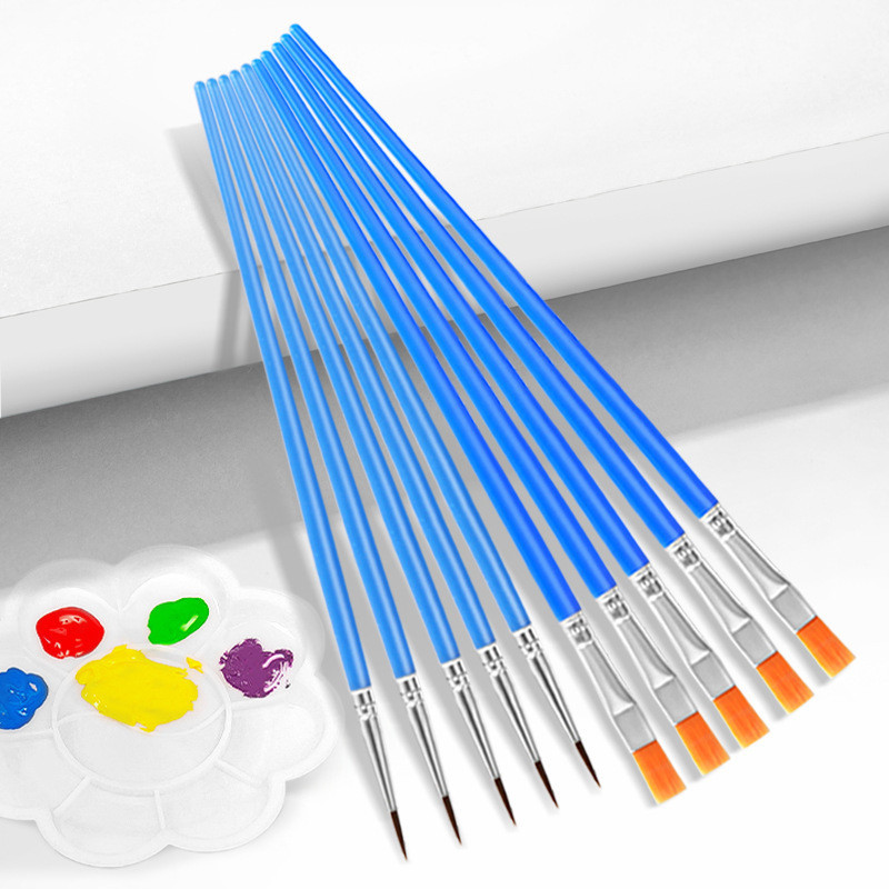 COMBO 10 / 100 Bút Cọ Vẽ Màu Nước, Tô Tượng, Cọ Tô Màu Nước, Sơn Dầu, Acrylic