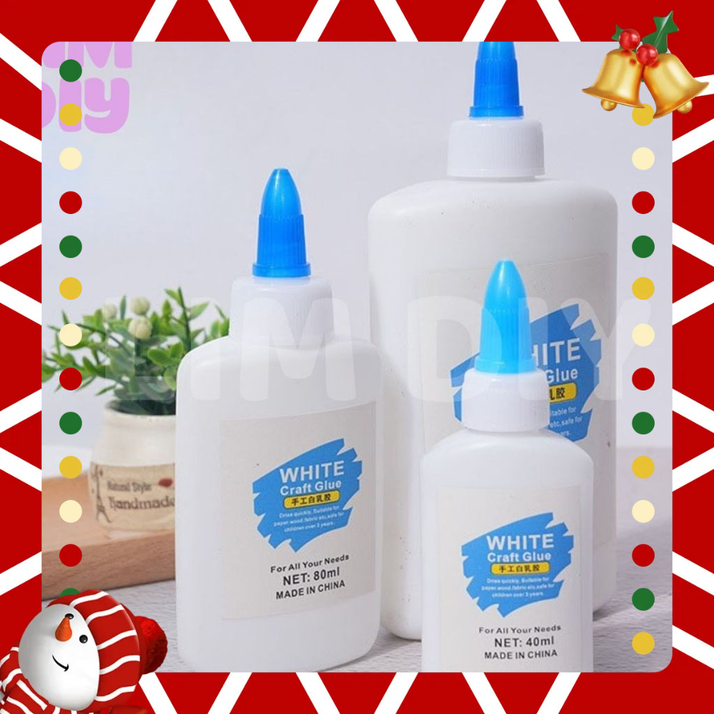 Keo sữa làm đồ thủ công dán được trên nhiều chất liệu, craft glue làmđồ handmade DIY