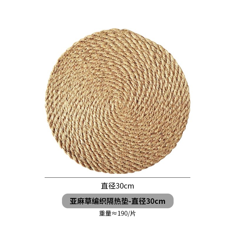 Phên tròn thừng đay Trang Trí  deco làm handmade chụp sản phẩm Làm Phụ Kiện dây thừng