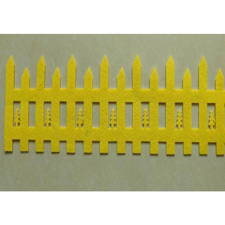 Viền hàng rào 48x12 cm  trang trí chân tường lớp học (tiểu học - mầm non vải dạ nỉ)