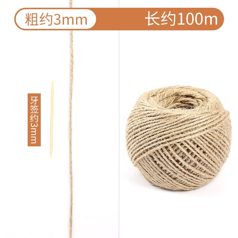 Dây thừng dây đay, dây thừng gai  làm handmade thủ công trang trí