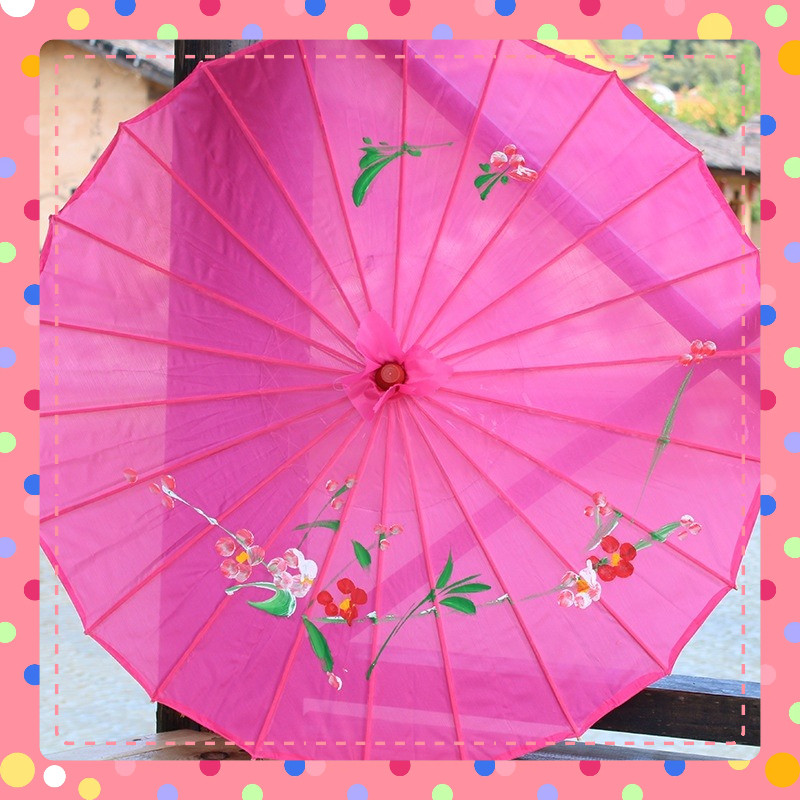 Ô múa dân tộc Đường kính 80cm cỡ người lớn dùng biểu diễn trang trí chụp ảnh
