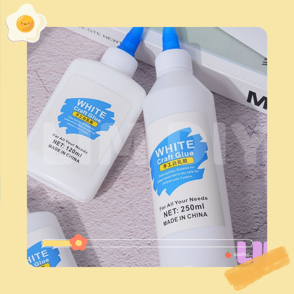 Keo sữa làm đồ thủ công dán được trên nhiều chất liệu, craft glue làmđồ handmade DIY