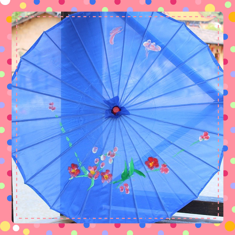 Ô múa dân tộc Đường kính 80cm cỡ người lớn dùng biểu diễn trang trí chụp ảnh