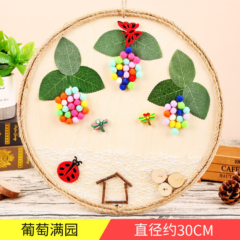 Tranh gỗ thủ công sáng tạo trang trí góc Steam. cho trẻ tạo hình Mầm non - Tiểu học