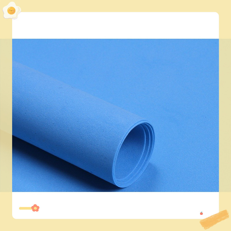 Mút xốp eva làm đồ dùng thủ công mầm non khổ 46x130cm dày 5mm