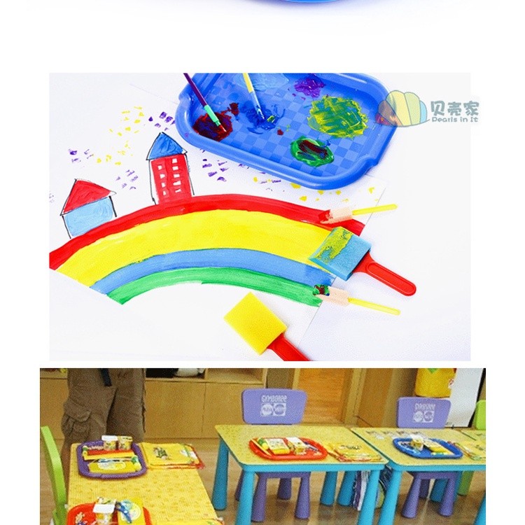 KHAY BẢNG NẶN khay đựng đồ dùng dạy MẦM NON giáo cụ Montessori