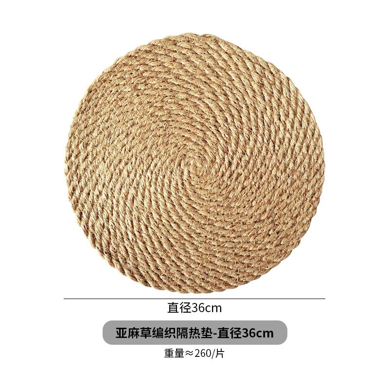 Phên tròn thừng đay Trang Trí  deco làm handmade chụp sản phẩm Làm Phụ Kiện dây thừng