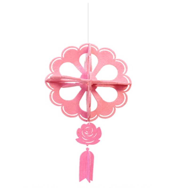 Quả cầu rỗng vải nỉ trang trí hành lang lớp học mầm non - tiểu học Size 23cm * 38cm