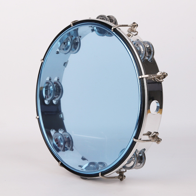 Trống Gõ Bo 28cm Tambourine LẮC TAY VUI NHỘN, ÂM THANH SÔI ĐỘNG