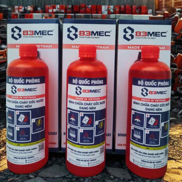 BÌNH CHỮA CHÁY GỐC NƯỚC BỘ QUỐC PHÒNG 83MEC TẠI HÀ NỘI