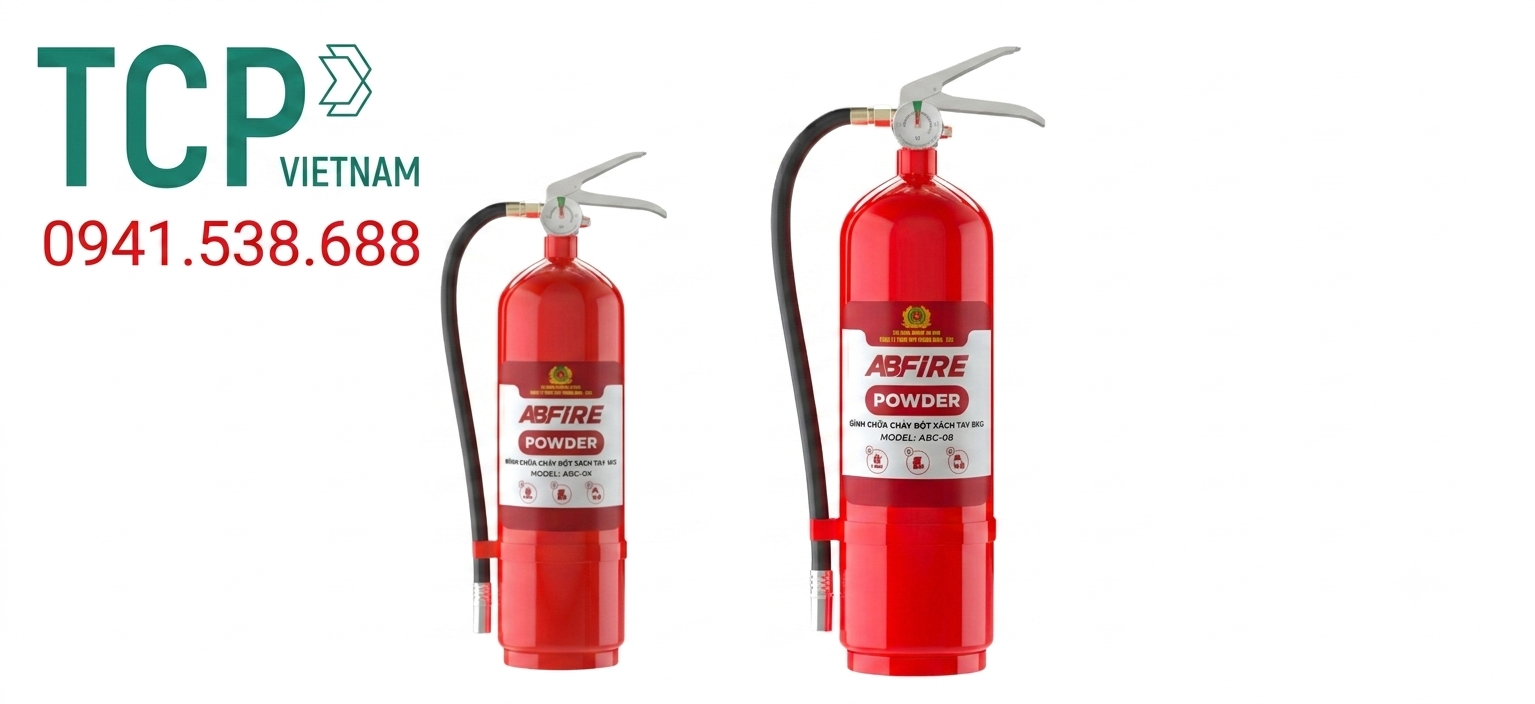 BÌNH CHỮA CHÁY BỘT ABFIRE BỘ CÔNG AN TẠI HÀ NỘI
