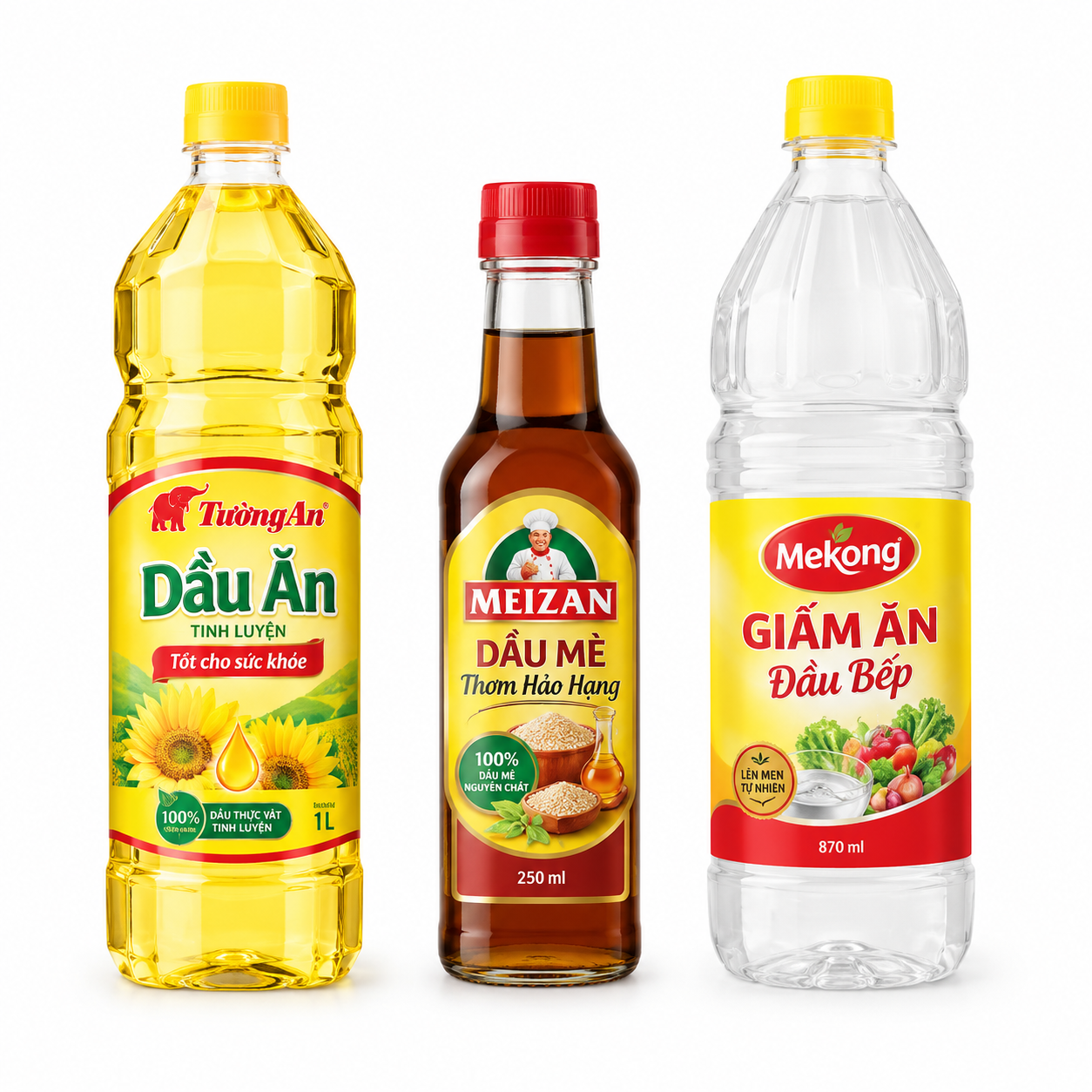 Danh mục Dầu ăn - Dầu mè - Dấm