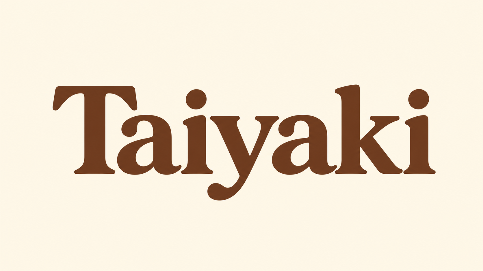 Taiyaki