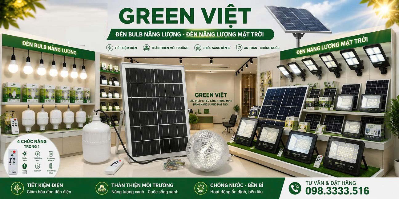 Đèn Bulb Năng Lượng Mặt Trời