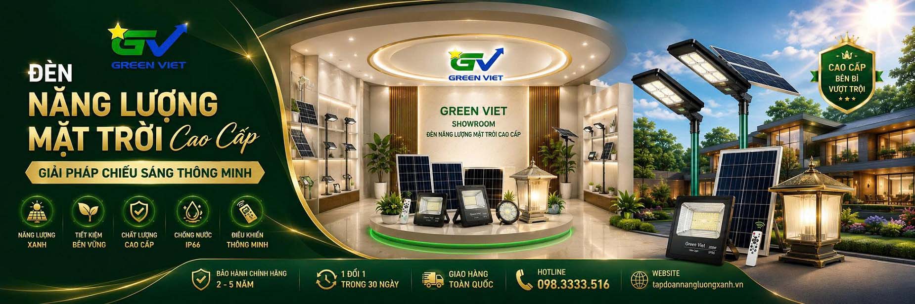Đèn năng lượng mặt trời chính hãng giá tốt 2026